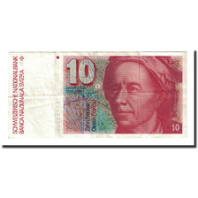 Banknote, Switzerland, 10 Franken, 1991, KM:53i, EF(40-45)
