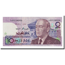 Banknote, Morocco, 10 Dirhams, 1987, KM:63b, UNC(60-62)