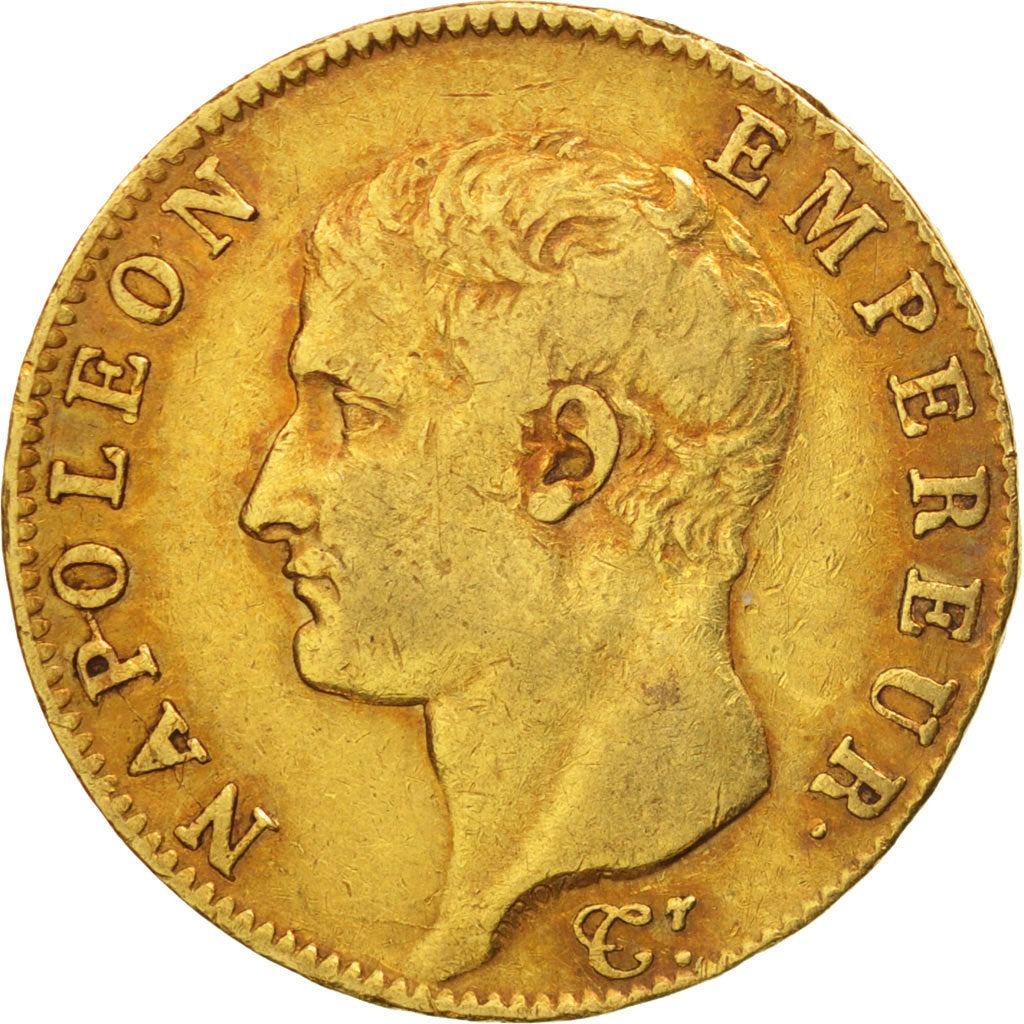 France, Napoléon Ier, 20 Francs, 1805, Paris, TB+, Or, KM:663.1, Gadoury:1022