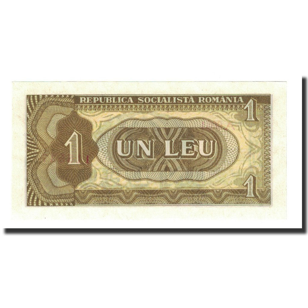 Banknote, Romania, 1 Leu, 1966, KM:91a, UNC(65-70)
