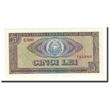 Banconote, Romania, 5 Lei, 1966, KM:93a, FDS