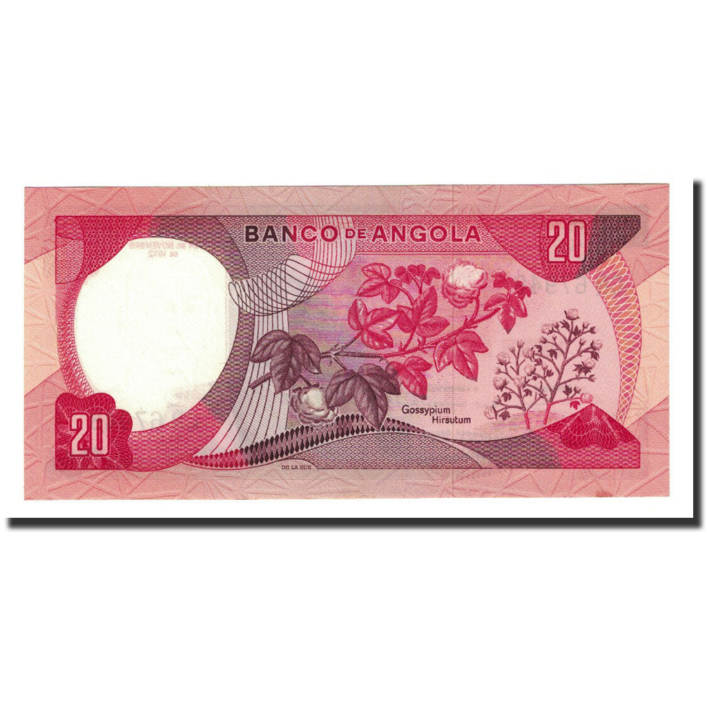 Banknote, Angola, 20 Escudos, 1972-11-24, KM:99, UNC(65-70)