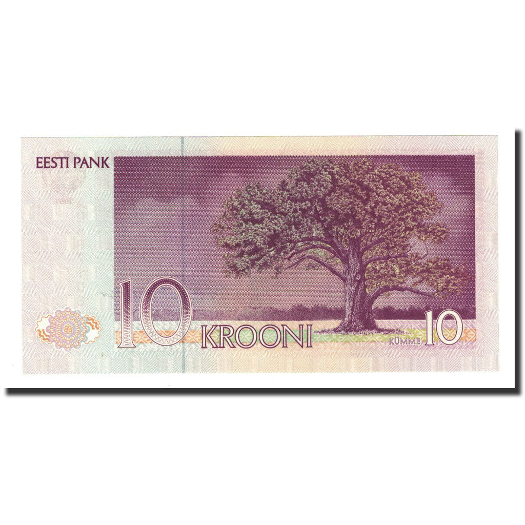 Geldschein, Estonia, 10 Krooni, 1991, KM:72a, UNZ