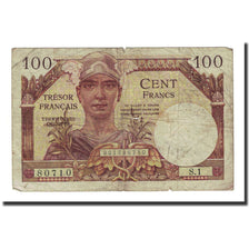 Francia, 100 Francs, 1947 French Treasury, Undated (1947), B, Fayette:VF32.1