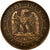 Moneda, Francia, Napoleon III, Napoléon III, 2 Centimes, 1861, Paris, BC+