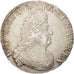 France, Louis XIV, 1/2 Écu aux palmes, 1694, Amiens, AU(50-53), Silver, KM295.22