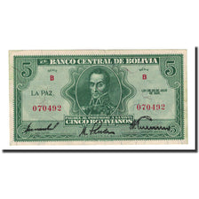 Billete, 5 Bolivianos, Bolivia, 1928-07-20, KM:129, UNC