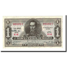 Banknote, Bolivia, 1 Boliviano, 1928-07-20, KM:128c, UNC(65-70)