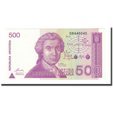 Geldschein, Kroatien, 500 Dinara, 1991-10-08, KM:21a, UNZ