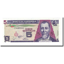 Geldschein, Guatemala, 5 Quetzales, 1995-06-16, KM:88b, UNZ