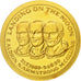 United States, Medal, Landing On The Moon, 1969, AU(55-58), Gold