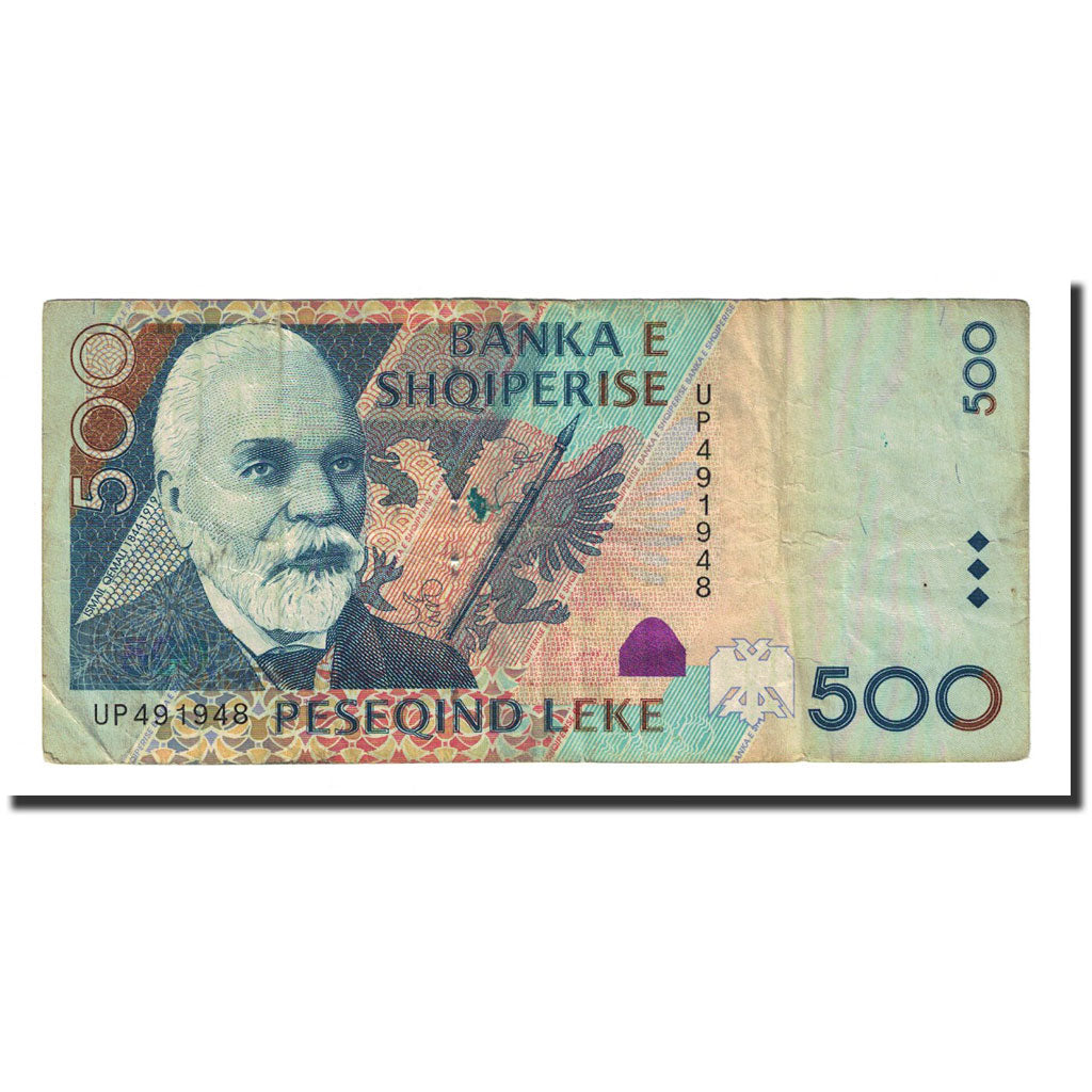 Banknote, Albania, 500 Lekë, 2001, KM:68, VF(20-25)