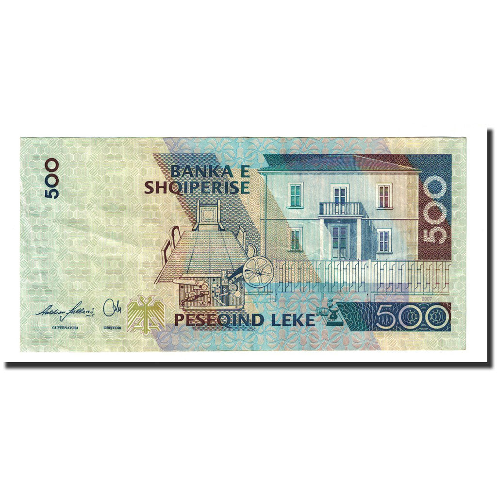 Banknote, Albania, 500 Lekë, 2007, KM:72, AU(50-53)