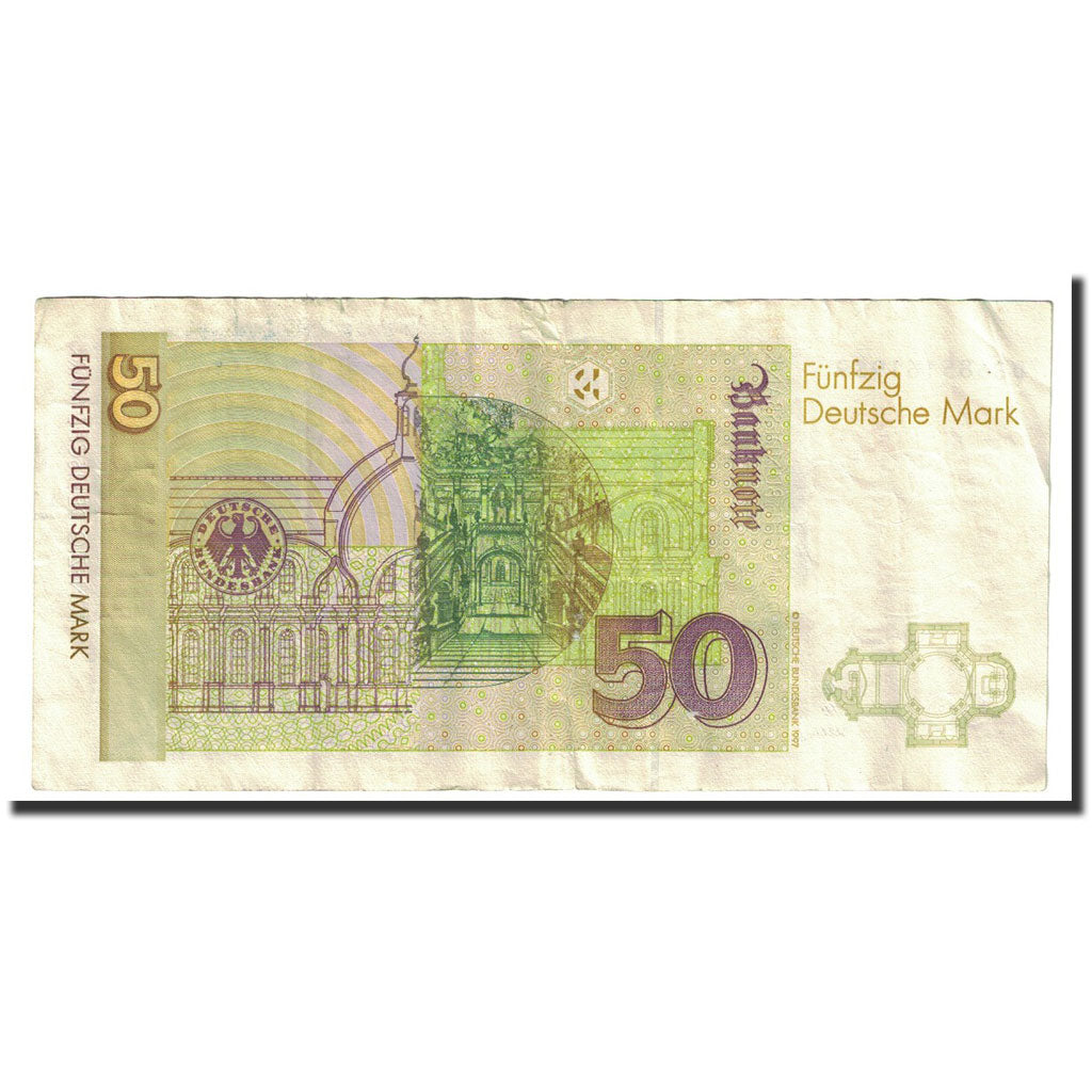 Banknote, GERMANY - FEDERAL REPUBLIC, 50 Deutsche Mark, 1996-01-02, KM:45