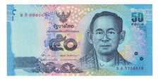 Billete, 50 Baht, 2004, Tailandia, KM:111a, UNC