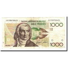 Banknote, Belgium, 1000 Francs, Undated (1980-96), KM:144a, EF(40-45)
