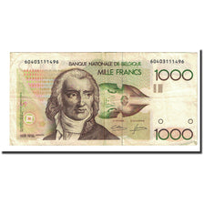 Banknote, Belgium, 1000 Francs, Undated (1980-96), KM:144a, EF(40-45)