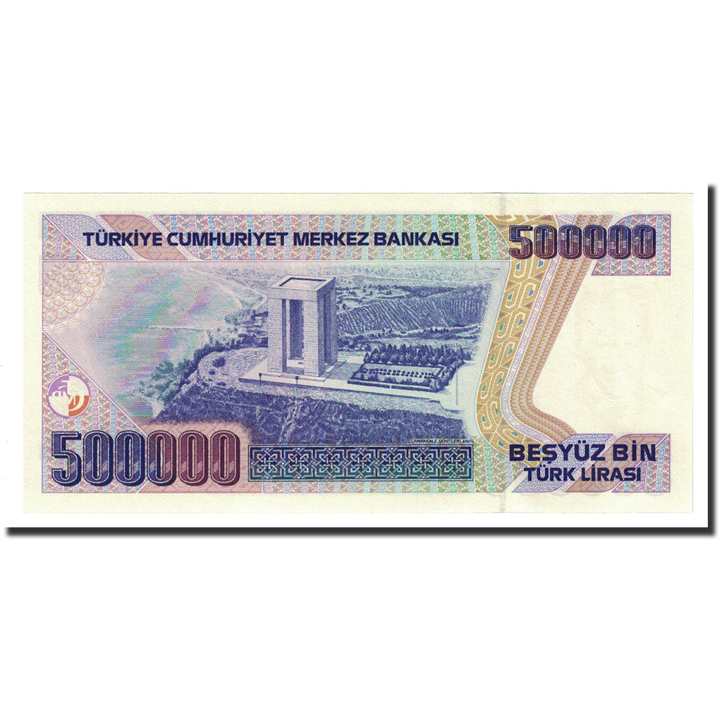 Banknote, Turkey, 500,000 Lira, 1993, KM:212, UNC(65-70)