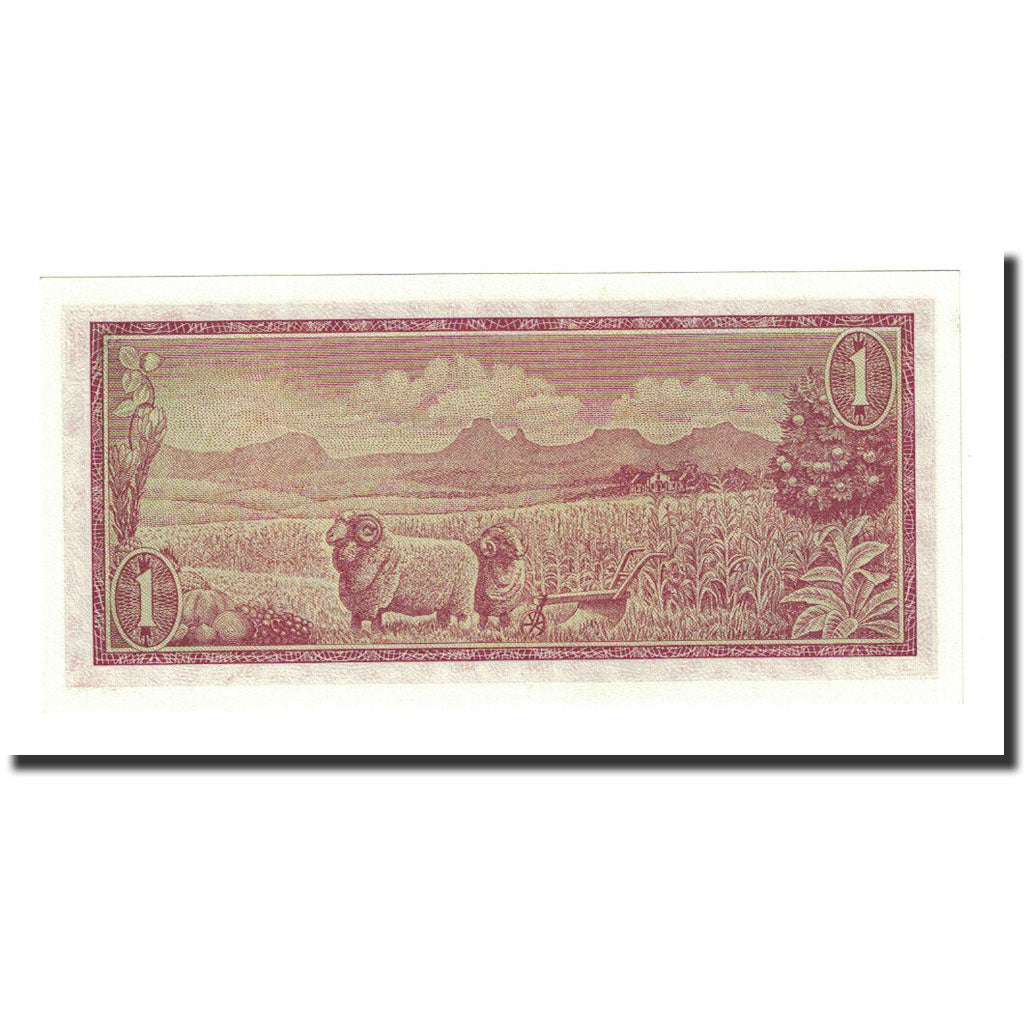 Banknote, South Africa, 1 Rand, 1966-1972, KM:109b, UNC(65-70)