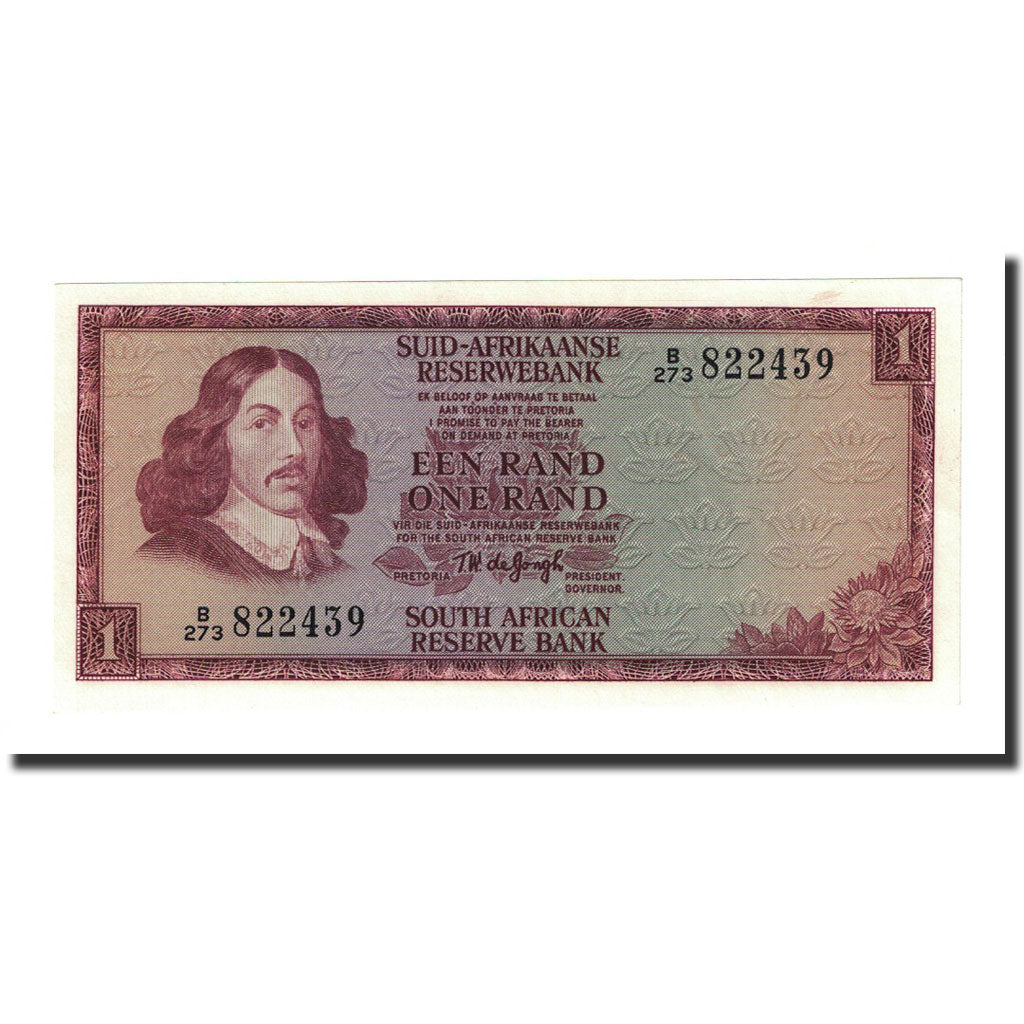 Banknote, South Africa, 1 Rand, 1967, KM:110b, UNC(65-70)