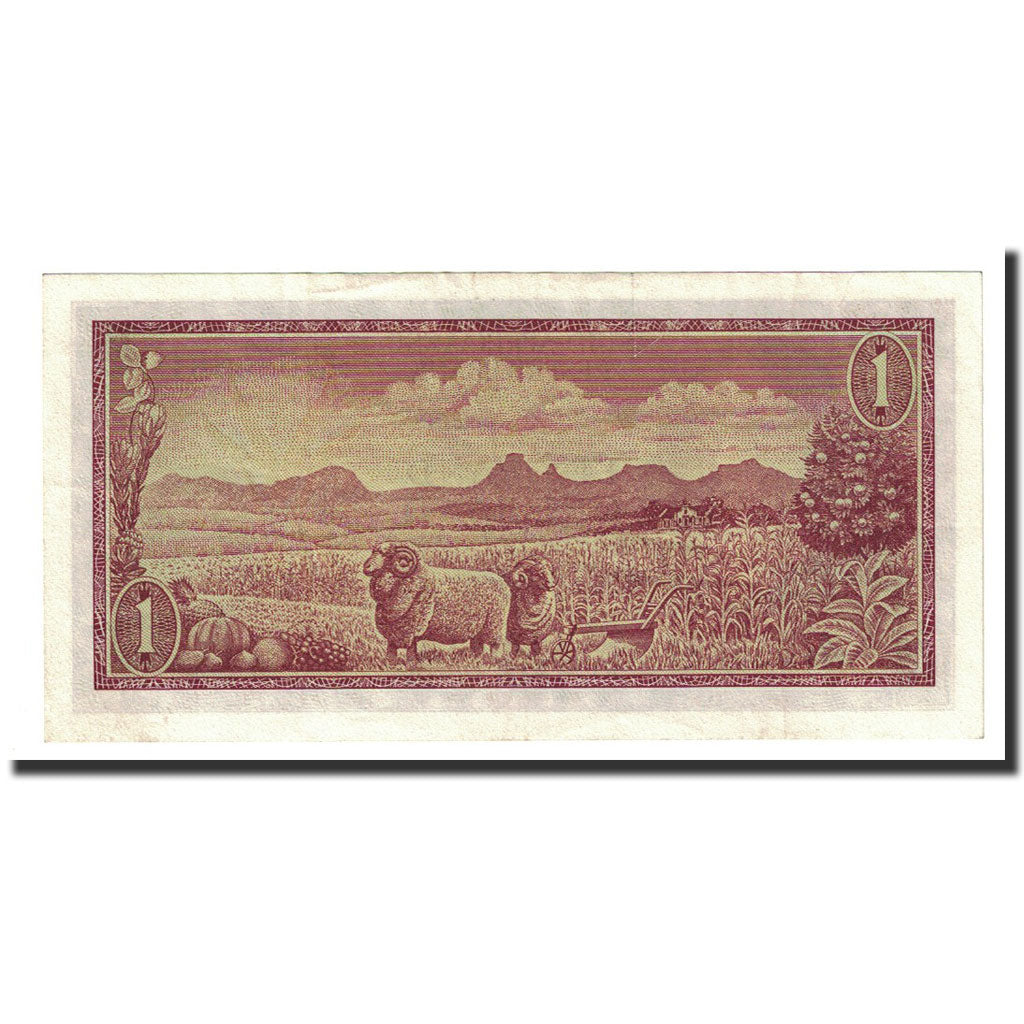 Banknote, South Africa, 1 Rand, 1967, KM:110b, UNC(63)