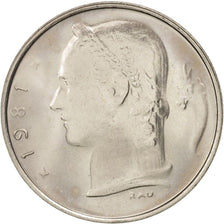 Belgium, Franc, 1981, MS(63), Copper-nickel, KM:143.1