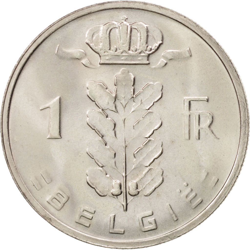 Belgium, Franc, 1981, MS(63), Copper-nickel, KM:143.1