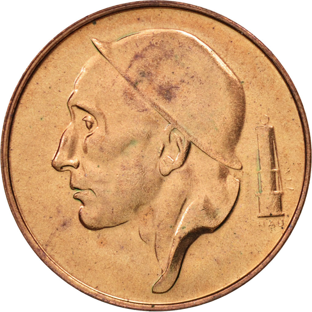 Belgium, Baudouin I, 50 Centimes, 1981, MS(63), Bronze, KM:149.1
