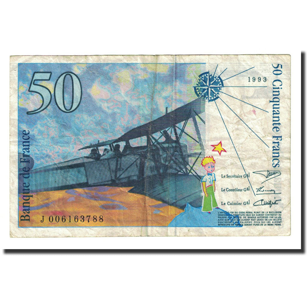 Frankreich, 50 Francs, 1993, S, Fayette:72.2, KM:157b