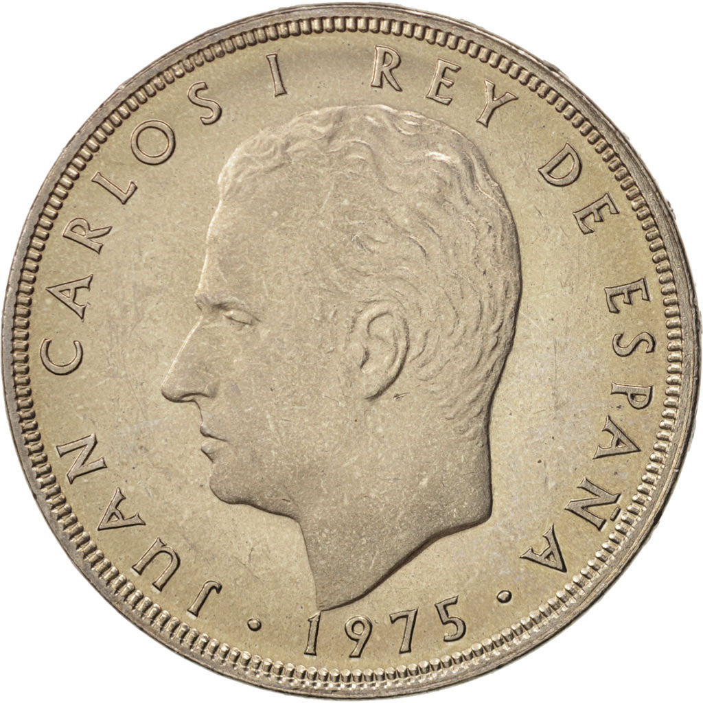 Spain, Juan Carlos I, 100 Pesetas, 1976, MS(63), Copper-nickel, KM:810