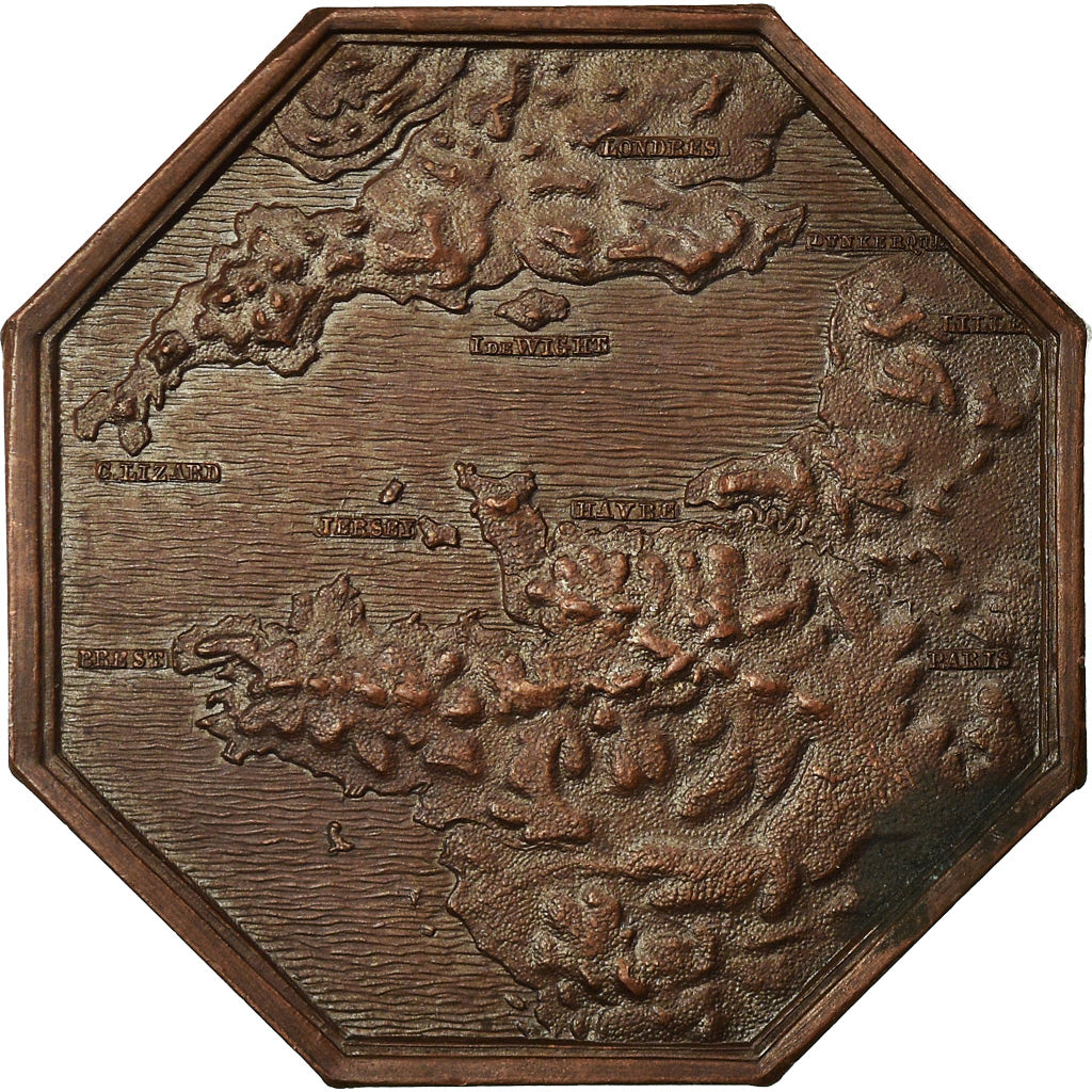 France, Token, Insurance, Assurances Maritimes, Hâvre, La Manche, 1862