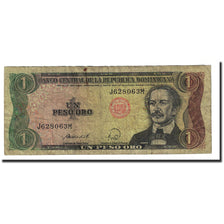 Banknote, Dominican Republic, 1 Peso Oro, 1988, KM:126a, VF(20-25)