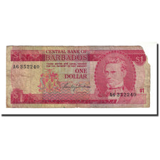 Billete, 1 Dollar, Undated (1973), Barbados, KM:29a, RC