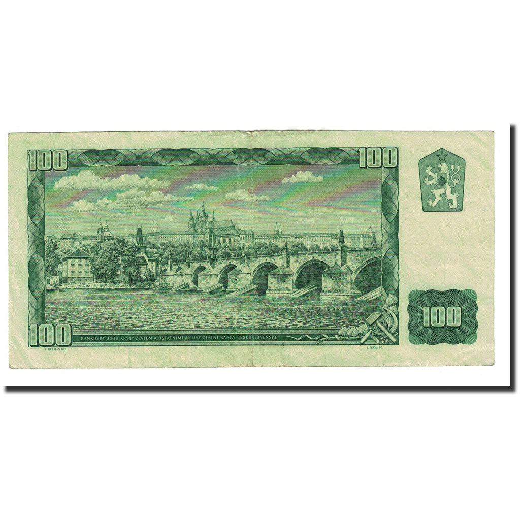 Banknote, Czechoslovakia, 100 Korun, 1961, KM:91c, EF(40-45)