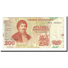 Banknote, Greece, 200 Drachmaes, 1996-09-02, KM:204a, AU(50-53)