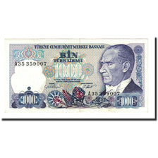 Banknote, Turkey, 1000 Lira, 1986, KM:196, AU(55-58)