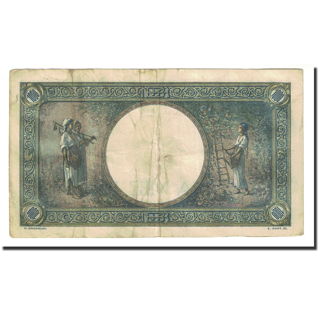Banknote, Romania, 1000 Lei, 1941-09-10, KM:52a, EF(40-45)