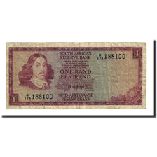 Banknote, South Africa, 1 Rand, 1967, KM:109b, VF(20-25)