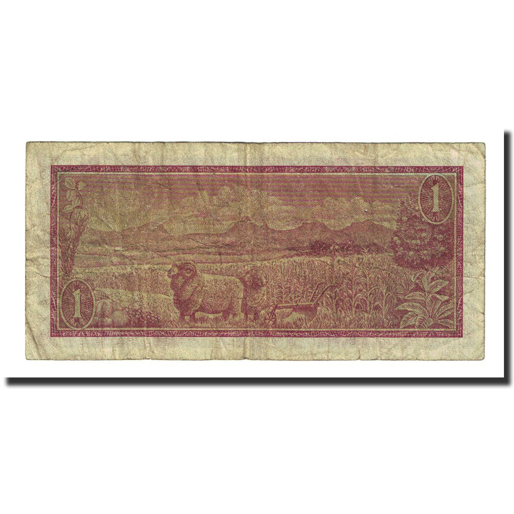 Banknote, South Africa, 1 Rand, 1967, KM:109b, VF(20-25)