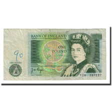 Billet, Grande-Bretagne, 1 Pound, 1978-1980, KM:377a, TB