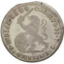 Spanish Netherlands, FLANDERS, Escalin, 1698, Bruges, F(12-15), Silver, KM:95
