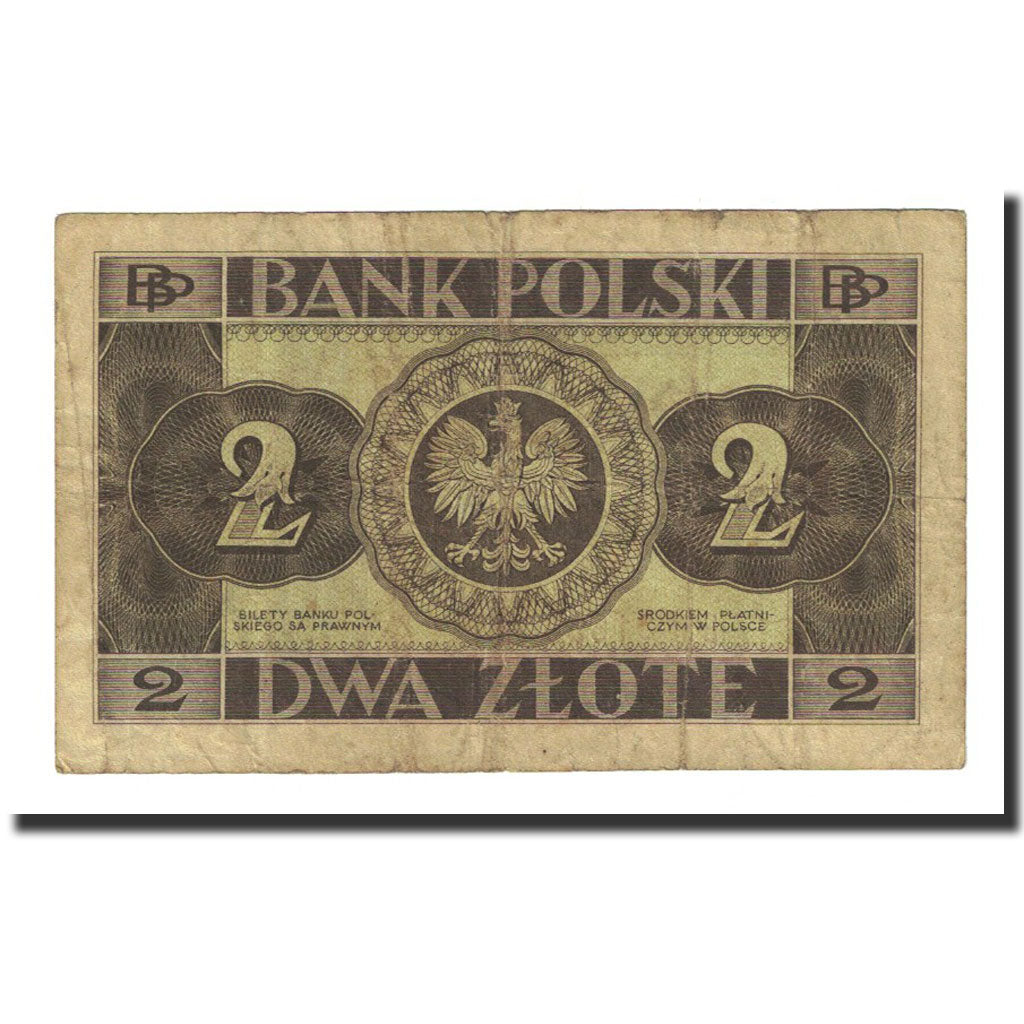 Banknote, Poland, 2 Zlote, 1936-02-26, KM:76a, VF(20-25)