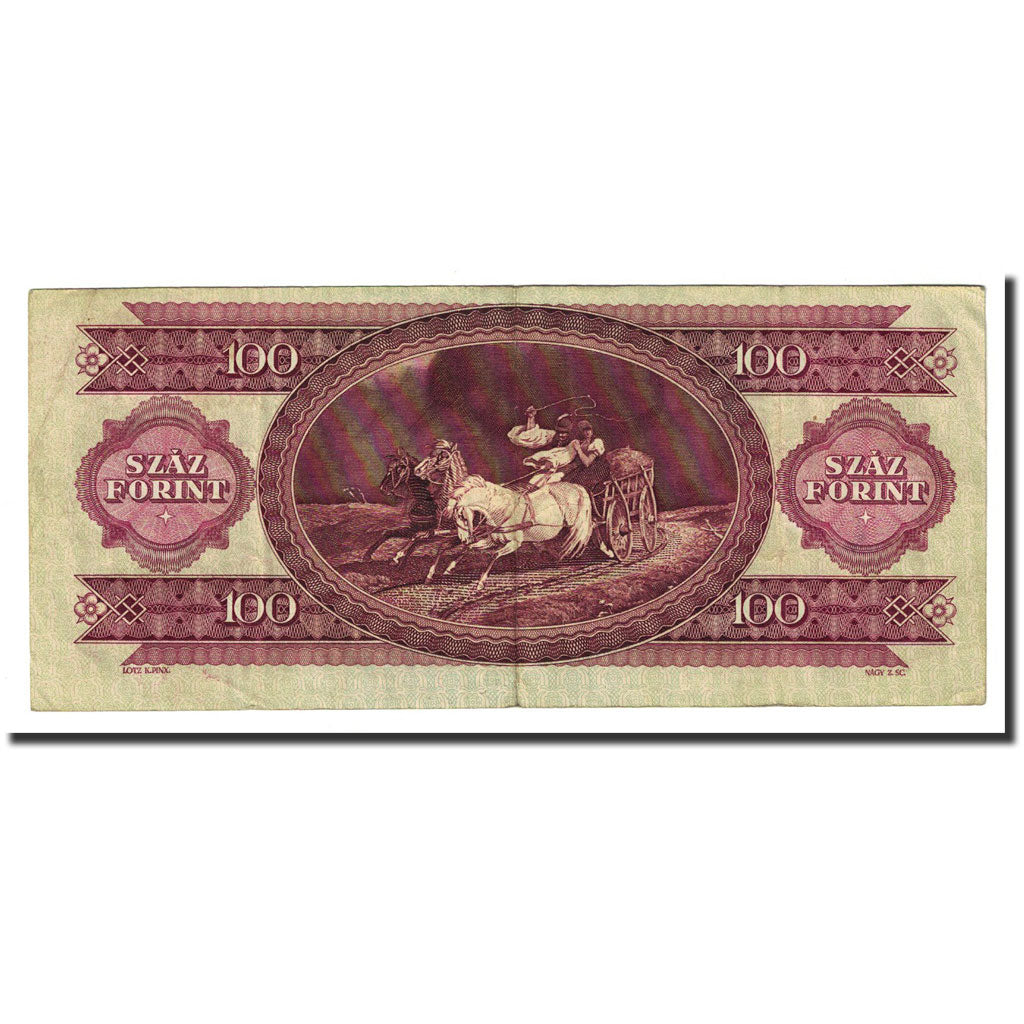 Banknote, Hungary, 100 Forint, 1989-01-10, KM:171h, EF(40-45)