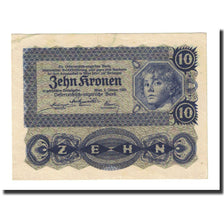 Billet, Autriche, 10 Kronen, 1922-01-02, KM:75, SPL