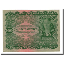Geldschein, Österreich, 100 Kronen, 1922-01-02, KM:77, VZ