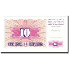 Banconote, Bosnia - Erzegovina, 10 Dinara, 1994-08-15, KM:41a, FDS