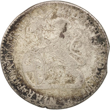 Spanish Netherlands, BRABANT, Philip V, Escalin, 1704, Anvers, F(12-15), Silver