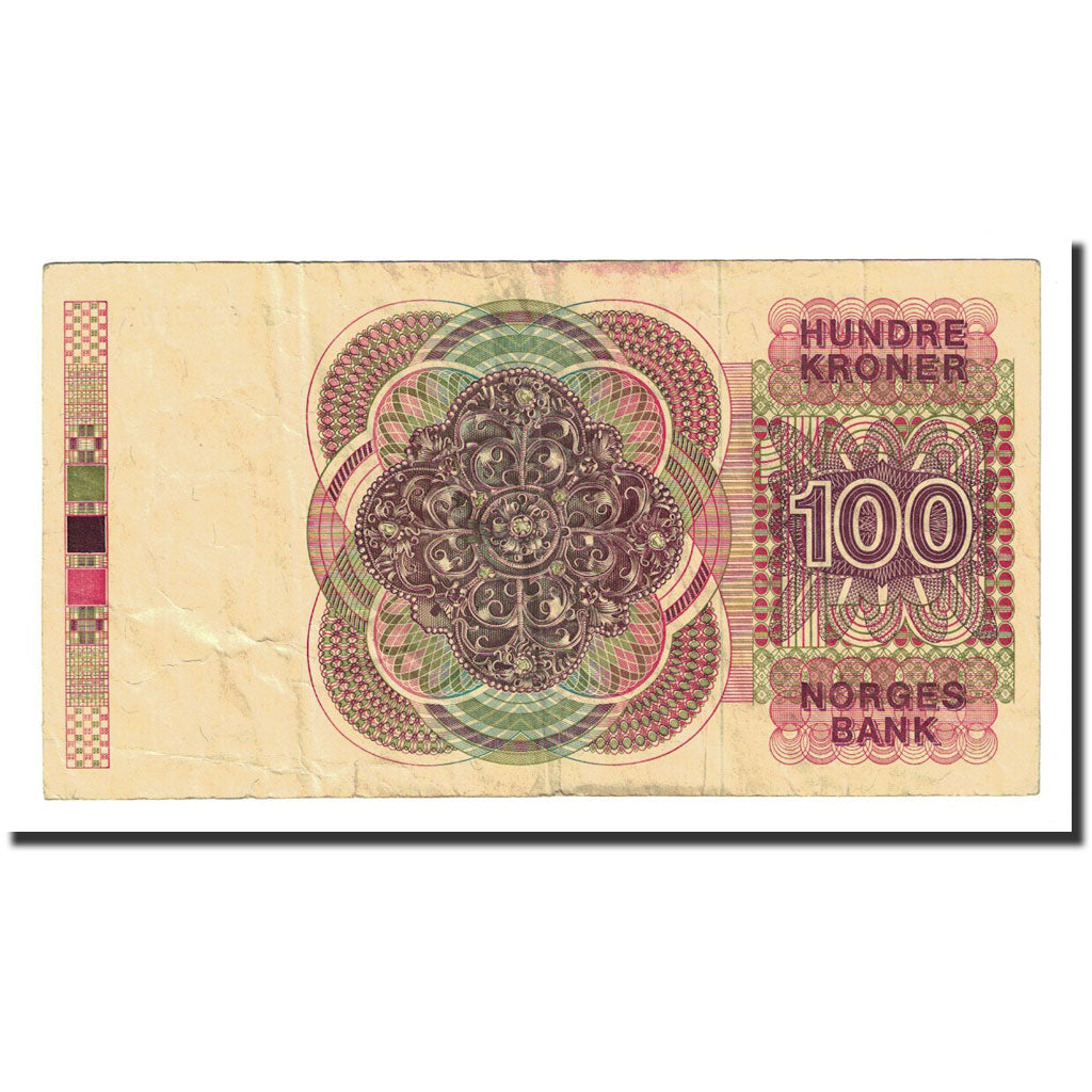 Banknote, Norway, 100 Kroner, 1989, KM:43d, EF(40-45)