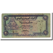 Billet, Yemen Arab Republic, 20 Rials, Undated (1985), KM:19b, TB