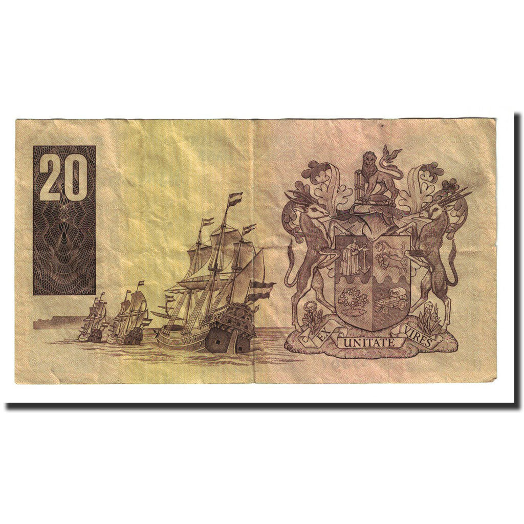 Banknote, South Africa, 20 Rand, 1982-1985, KM:121c, AU(50-53)